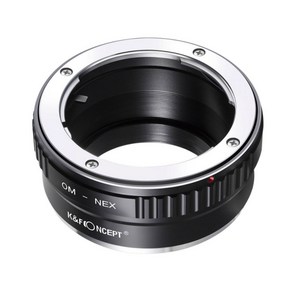 K&F Concept OM-NEX _ Olympus MF Lens - Sony E FE Body 변환어뎁터, 1개