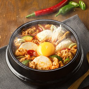 프레시지 우삼겹 순두부찌개 냉장 밀키트 (2인분), 1개