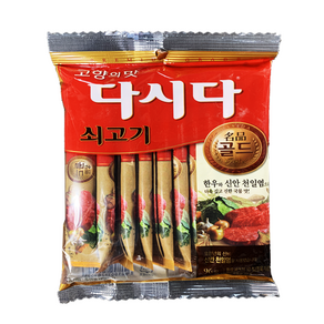 CJ제일제당 명품골드 쇠고기 다시다 스틱 8g 12개입 1개, 96g