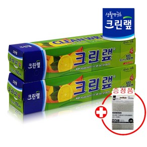 크린랩 위생랩 30cm x 100m 2P (증정)은사수세미 1입, 2개