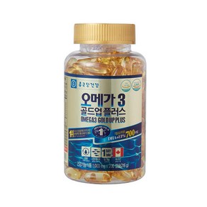 종근당 오메가3 골드업 플러스 1000mg x 200입, 200정, 1개