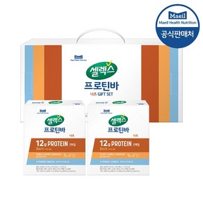 셀렉스 코어프로틴 너츠바 선물세트(50g 12개입), 12개, 50g