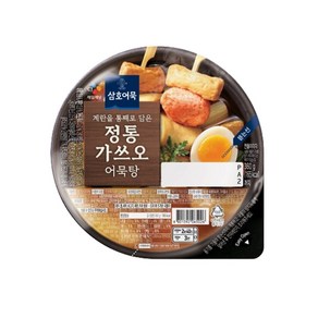 CJ제일제당 삼호어묵 정통 가쓰오 어묵탕, 10개, 360g