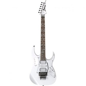 Ibanez JEMJRWH Steve Vai 시그니처 6줄 일렉 기타, White, 1개