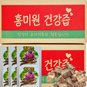 갈근칡즙1박스100ml x 100포 부재료 및 첨가재료를 넣지 않고 오로지 국내산 칡으로만 만든 순수칡즙, 100개, 100ml