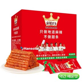 MALAWANGZI 마라왕자 라티아오 라탸아오 중국쫀드기 술안주 약간 매운맛 550g, 540g, 1개