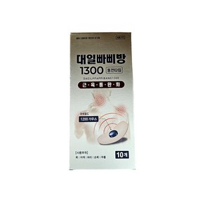 대일 빠삐방 1300 의료용 자기발생기 자석 패치, 1세트, 10개입
