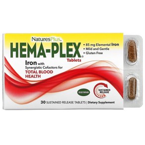 Natues Plus Hema-Plex 서방형 30정, 1개