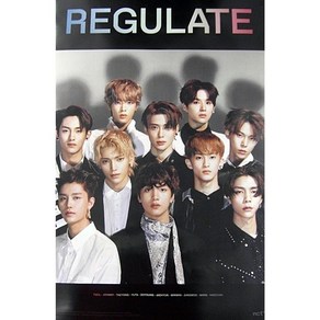 (브로마이드1종+지관통) 엔시티 NCT 127 - Regulate 포스터