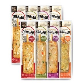 삼진어묵 어부의바 4종 x 2세트 (8개입) 코스트코 어묵바 핫바 부산맛집, 640g, 2개