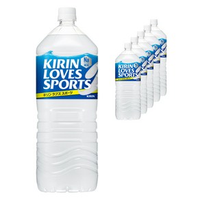 KIRIN 기린 러브스 스포츠 페트, 6개, 2L