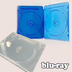 블루레이(Blu-ay) DVD공케이스 1p/2p (10장단위) 공DVD dvd케이스 공케이스, 2P 블루