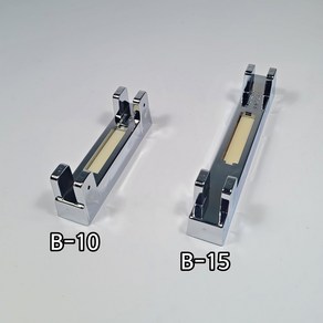 아크릴천지 아크릴 포맥스 표찰 간판을 벽에 고정해보자 간편한 슬라이드 브라켓 2종, B-10