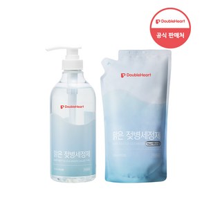 더블하트 맑은 젖병세정제 액상형 720ml(용기), 720ml, 1개