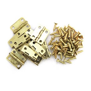 스쿨피아 미니경첩세트 경첩나사세트 DIY, 3.경첩（소）2개＋나사（10mm）8개, 1개