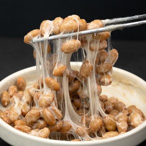 콩사랑 발효콩 [ 바로먹는 생청국장 백태 60g 15팩 ] 국산콩 낫또, 15개