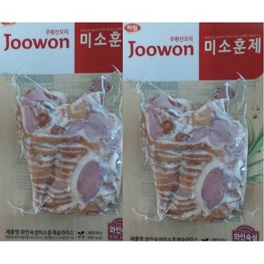 주원산오리 와인숙성미소오리훈제슬라이스400g, 400g, 2개