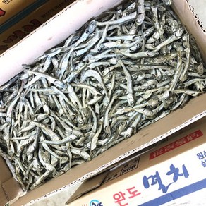 완도산 국물용 멸치 1.5 KG 원물 한 박스 - 육수맛이 끝내주는 완도 다시멸치, 1.5kg, 10개