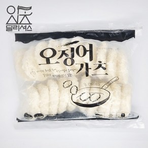 오징어가츠 (1kg) 오징어까스, 1개, 1kg