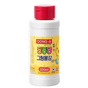 동아 딩동댕 그림물감 24색 200ml, 21_자주