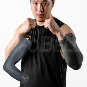 [인포벨]인크레디웨어 팔 압박밴드 의료기기 INCREDIWEAR ARM SLEEVE 차콜, 1개