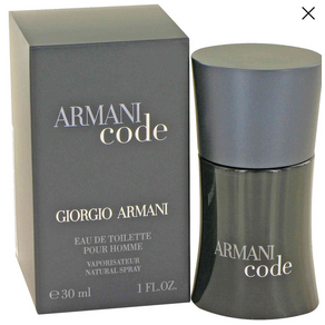 Giogio Amani 페로몬향 향수 아르마니 코드 EDT 콜로니아 바이알 1.0 1.7 2.5 4.2 6.7 oz 조르고 맨 니브, 30ml, 1개