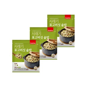 굽네 시래기 표고버섯 솥밥, 180g, 3개