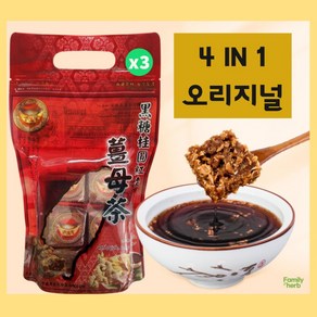 대만 진만당 흑당 생강차 4 in 1 오리지널 500g 3개, 1개입