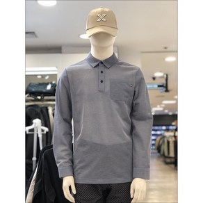 [JDX골프/NC강서] 남성 셔츠형 긴팔 티셔츠 X2TLV1447