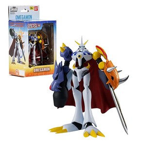 미국 아마존 정품++ Digimon 쇼도 3.5인치 오메가몬 피규어 86974, 3.5 inch