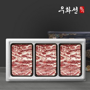 암소 숙성한우 1등급 프리미엄 한우찜갈비세트 2.4kg(800gx3팩), 3개