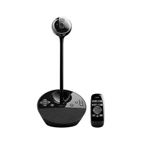 로지텍 Logitech BCC950 데스크톱 비디오 컨퍼런스 솔루션 풀 HD 1080p B23 통화 고화질 웹캠 노이즈 저감 마이크가 장착된 스피커폰 Skype WebEx Zoom, Webcam_Standad Packaging