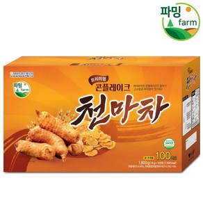 파밍 프리미엄 콘플레이크 천마차 100T, 1개, 100개입, 18g