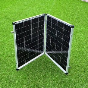 세이브솔라 200W(100W + 100W) 단결정 태양광 접는 패널 136X79cm + 2병렬커넥터, 1개