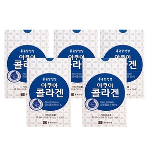 종근당건강 아쿠아 콜라겐, 60g, 5개