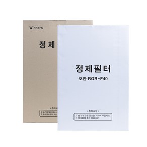 [위너스]기름정제필터 식용유필터 정제기필터 100매, 1개