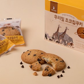 네니아 우리밀 초코칩 쿠키 180g(20g x 9개), 20g, 9개