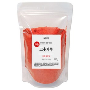 50년전통 2021년산 국산 햇고추가루 고운입자, 200g, 1개