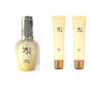 수려한 진생 시그니처 앰플 33ml X 1개 + 진생 크림 33ml X 2개 (66ml) 튜브형 추가 / 진생 에센스