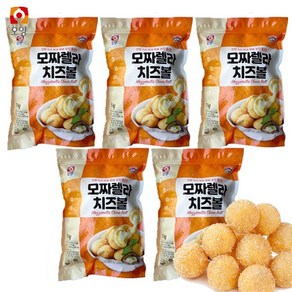 [다만세푸드] 사조 오양 모짜렐라 치즈볼 1kg x 5봉, 5개