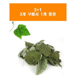 에밀리펫 자연담은 칡잎4개 1개 덤 증정 토끼간식 토끼먹이, 4팩, 30g