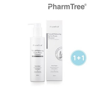 [본사공식] 1 + 1 바이탈 약산성 젤투폼 클렌저 200ml, 2개