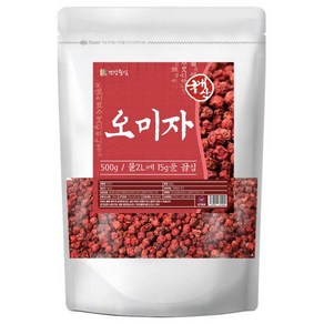 건강중심 국산 오미자 500g 2개입 말린 건오미자 건조, 2개