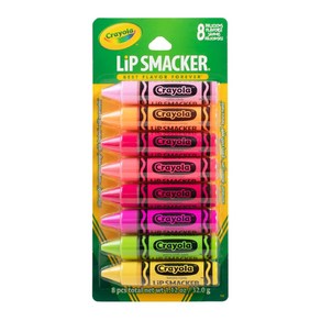 Lip Smacke Cayola 립밤 파티 팩 8개입 세트, LPS10397, 1개