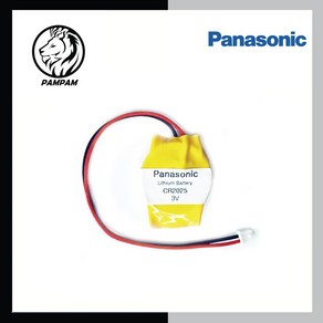 Panasonic PLC 배터리 AFPG804 FPG-C32T2H CR2025, 1개, 1개입