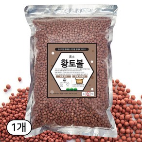 갑조네 황토볼 소포장 분갈이 화분 하이드로볼, 1개, 2L