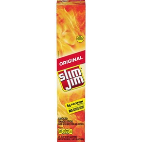 Giant Slim Jim 자이언트 슬림 짐 과자 24개, 1개, 660g