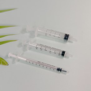 피딩주사기 슈푸 핸드피딩 크레 주사기 도마뱀 파충류 크레스티드게코 1ml 3ml 5ml