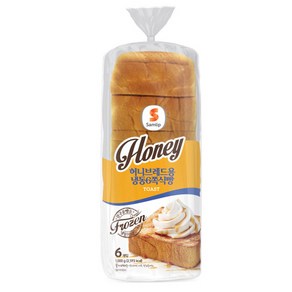 샤니 삼립 허니브레드용 냉동 6쪽식빵 식빵, 1개, 1kg