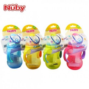 누비 PP젖병 300ml (손잡이포함) 일반젖병, 중간단계, 컬러랜덤 1개, 1개